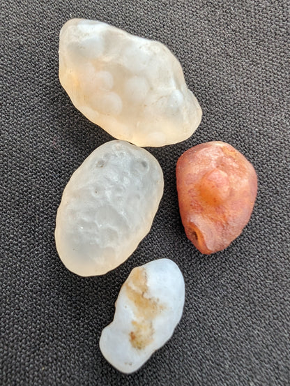 Gobi Alashan candy Agate 4/5 stones 8-12g Rocks and Things