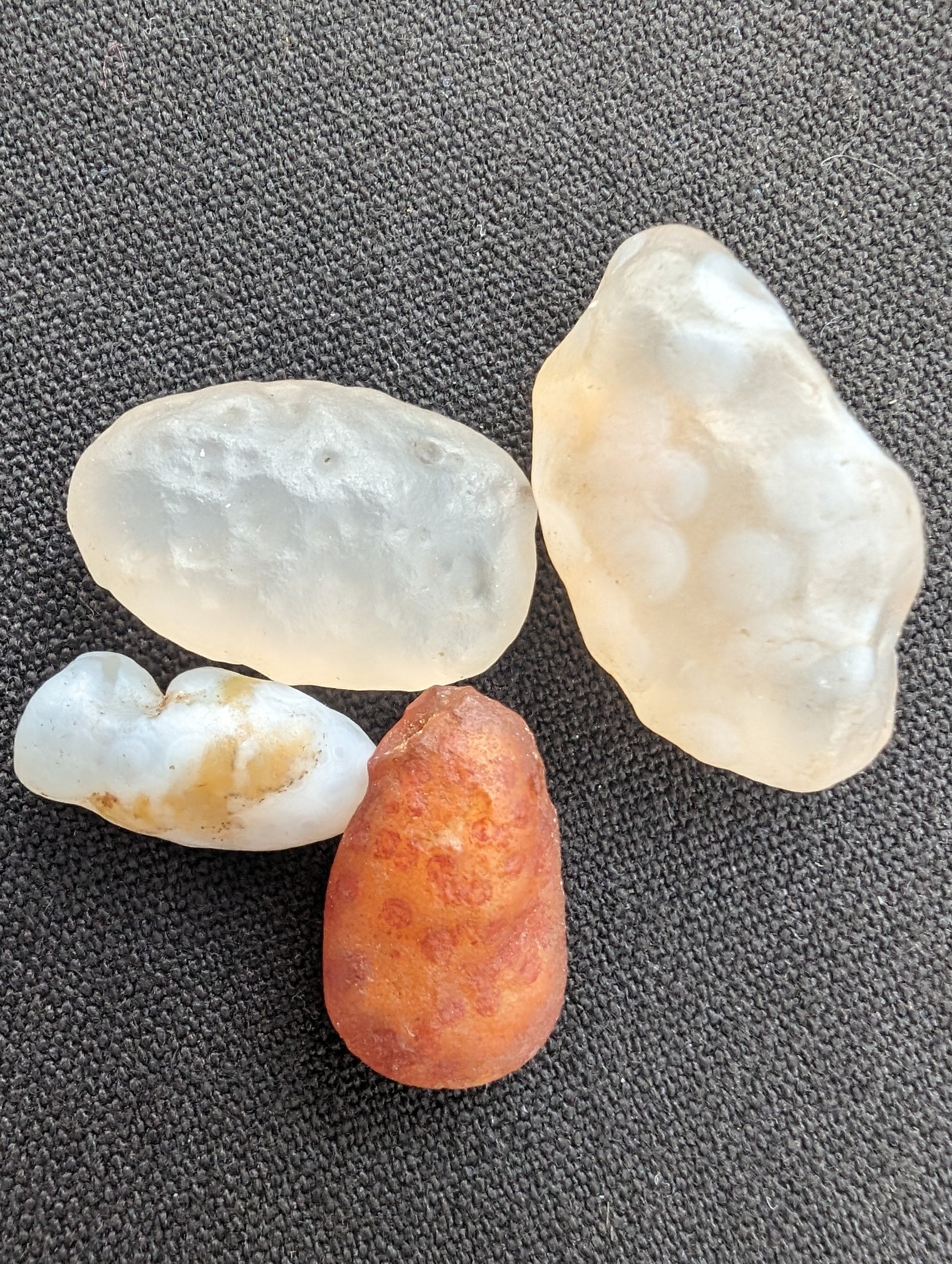 Gobi Alashan candy Agate 4/5 stones 8-12g Rocks and Things