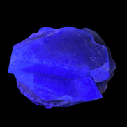 Fluorite cubic cluster UV reactive 328g in UV light -  Rocks and Things Store