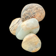 Pelllucid Caribbean Calcite Aragonite polished stones 14-18g Rocks and Things