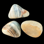 Pelllucid Caribbean Calcite Aragonite polished stones 14-18g Rocks and Things