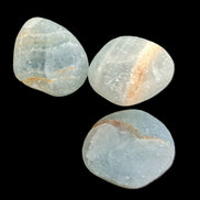 Pelllucid Caribbean Calcite Aragonite polished stones 14-18g Rocks and Things