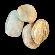 Pelllucid Caribbean Calcite Aragonite polished stones 14-18g Rocks and Things