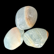 Pelllucid Caribbean Calcite Aragonite polished stones 14-18g Rocks and Things