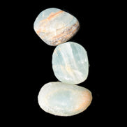 Pelllucid Caribbean Calcite Aragonite polished stones 14-18g Rocks and Things