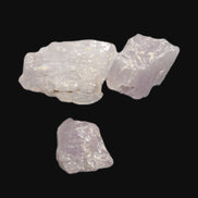 Pink/Lilac Kunzite 3 crystals from Afghanistan 4.0/4.3g Rocks and Things