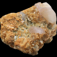 Pink Morganite crystals in Mica matrix from Afghanistan 300.5ct 60.1g - Rocks and Things Store