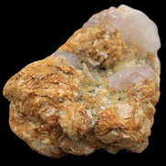 Pink Morganite crystals in Mica matrix from Afghanistan 300.5ct 60.1g in sunlight - Rocks and Things Store