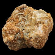 Pink Morganite crystals in Mica matrix from Afghanistan 300.5ct 60.1g in sunlight - Rocks and Things Store