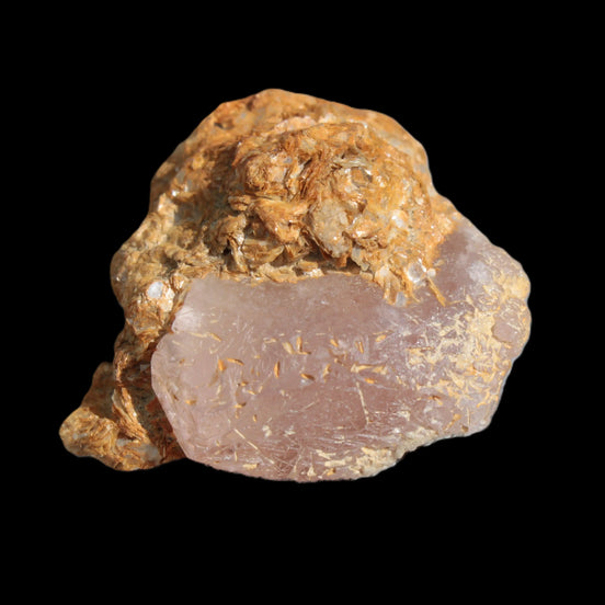 Pink Morganite etched terminated crystal in matrix from Afghanistan 134.4ct 26.9g Rocks and Things