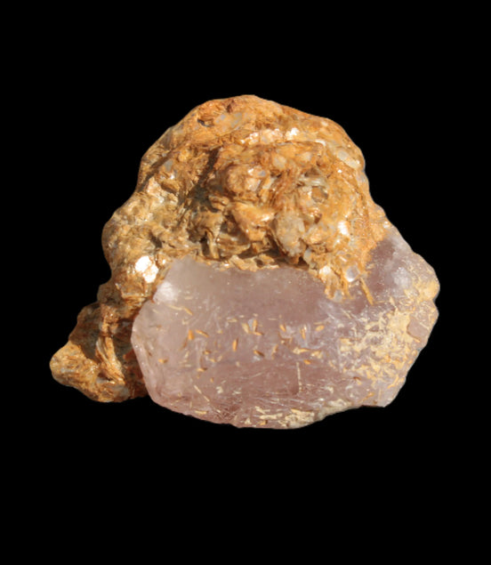 Pink Morganite etched terminated crystal in matrix from Afghanistan 134.4ct 26.9g Rocks and Things