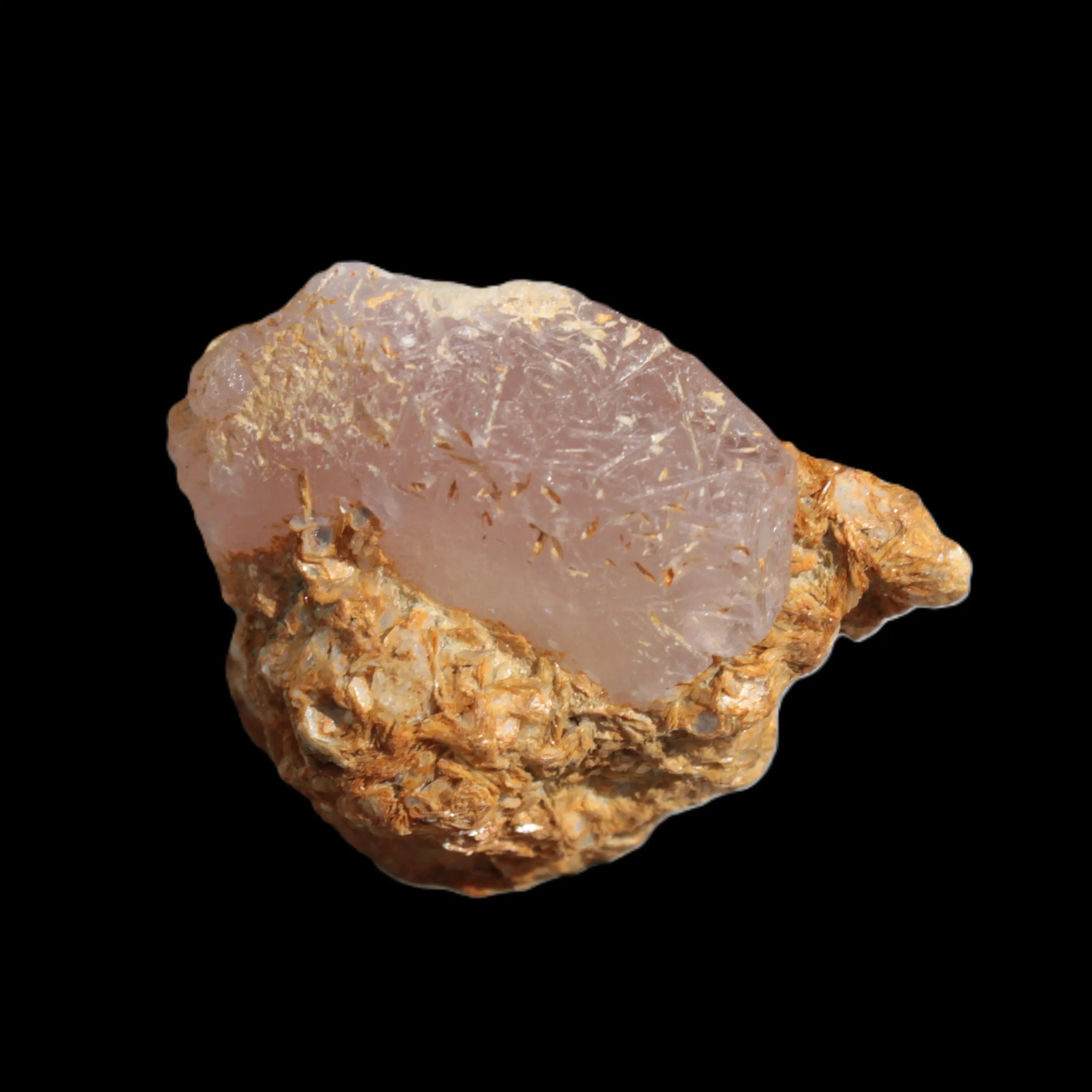 Pink Morganite etched terminated crystal in matrix from Afghanistan 134.4ct 26.9g Rocks and Things