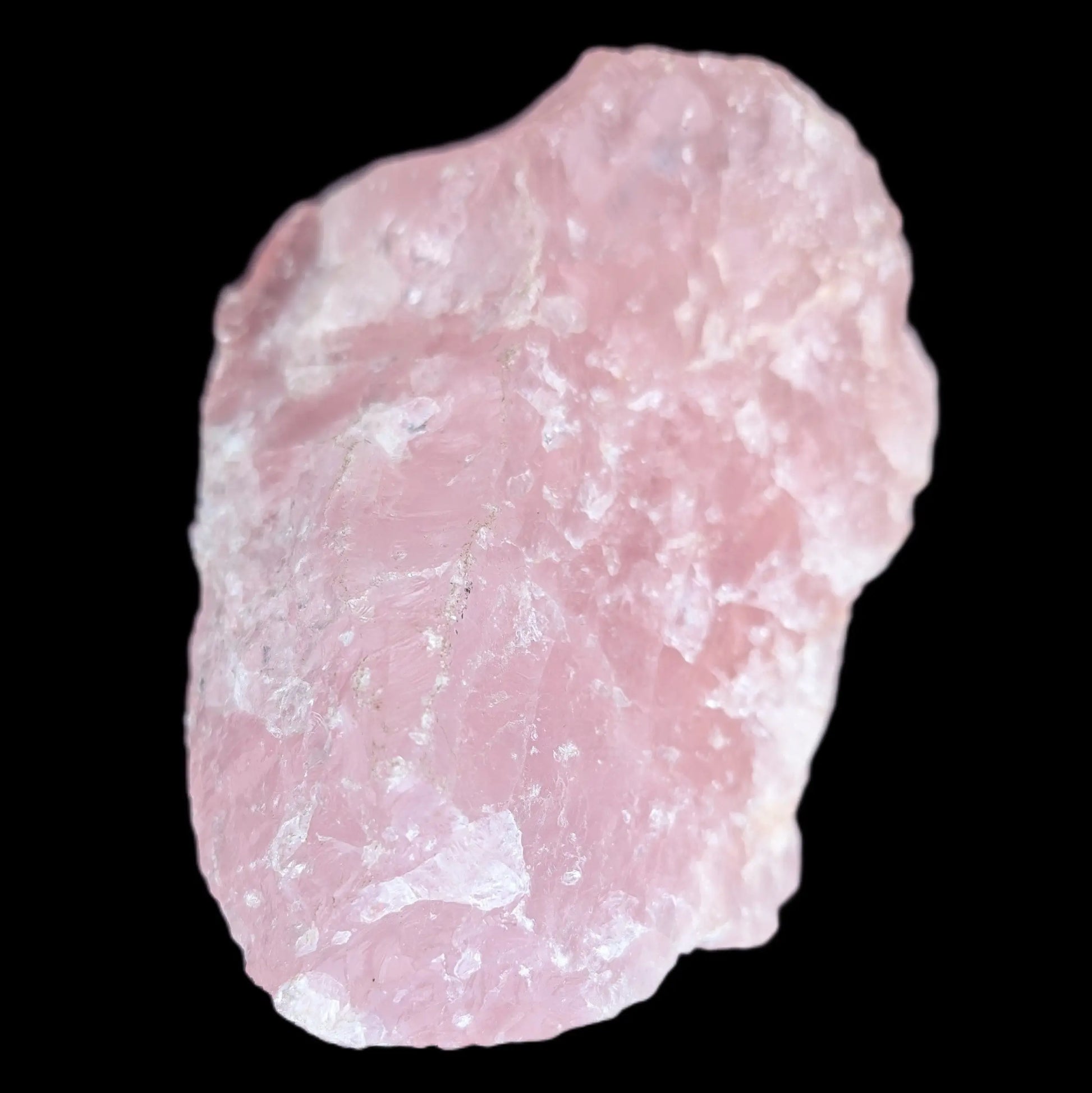 Pink Rose Quartz crystal raw stone 1625g Rocks and Things