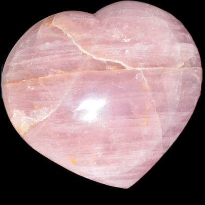 Pink Rose Quartz heart 189*172*88mm 3800g Rocks and Things Store