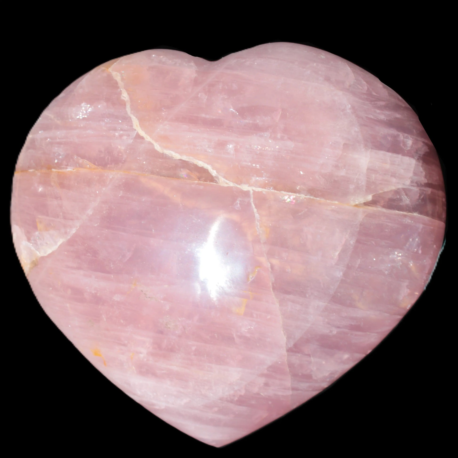 Pink Rose Quartz heart 189*172*88mm 3800g Rocks and Things Store