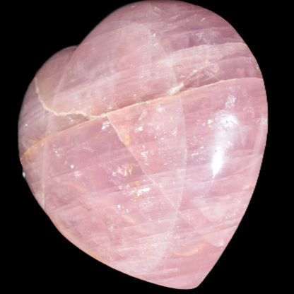 Pink Rose Quartz heart 189*172*88mm 3800g Rocks and Things Store