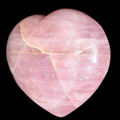 Pink Rose Quartz heart 189*172*88mm 3800g Rocks and Things Store