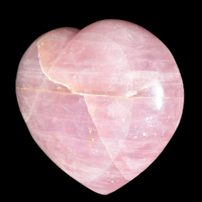 Pink Rose Quartz heart 189*172*88mm 3800g Rocks and Things Store