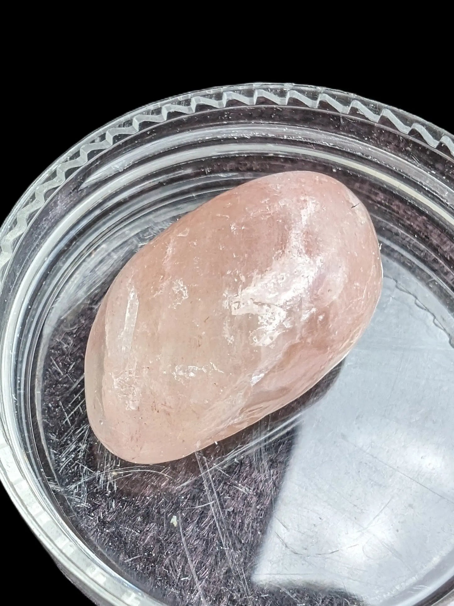 Pink grapefruit Calcite tumbled stone 6-8g Rocks and Things