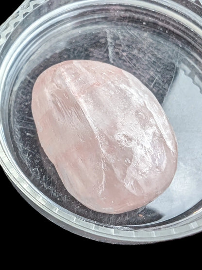 Pink grapefruit Calcite tumbled stone 6-8g Rocks and Things