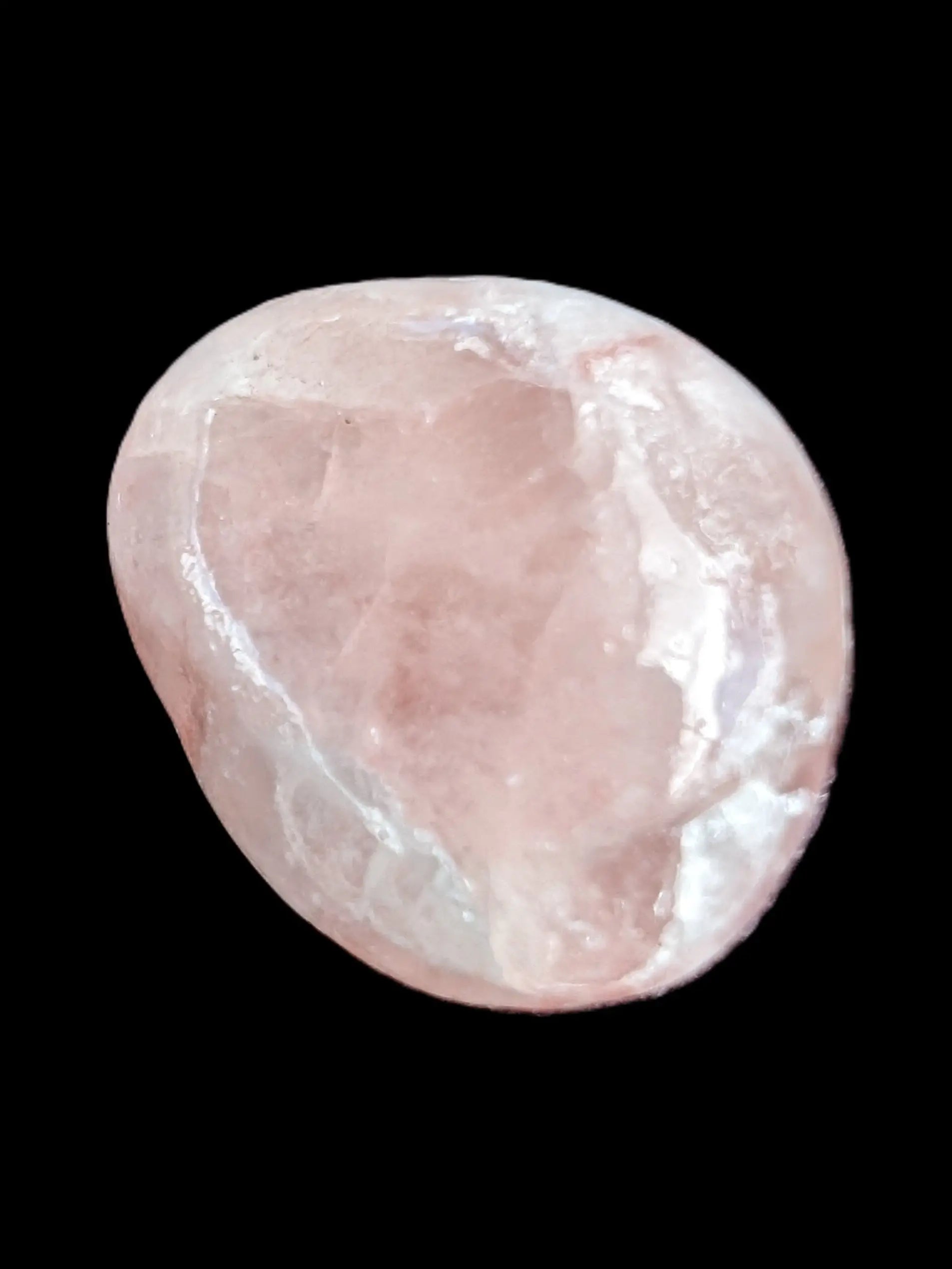 Pink grapefruit Calcite tumbled stone 6-8g Rocks and Things