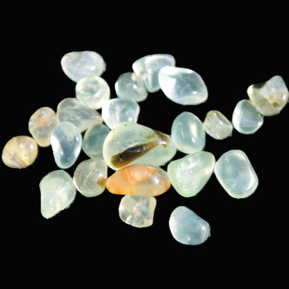 Prehnite polished tiny crystals 10g Rocks and Things Store