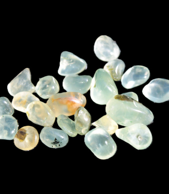 Prehnite polished tiny crystals 10g Rocks and Things Store