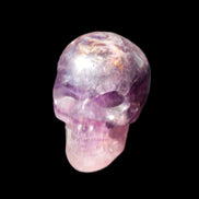 Purple Fluorite skull 50*34*49mm 108g Rocks and Things Store