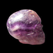 Purple Fluorite skull 50*34*49mm 108g Rocks and Things Store