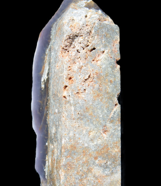 Purple Grape Chalcedony obelisk 121mm 438g Rocks and Things