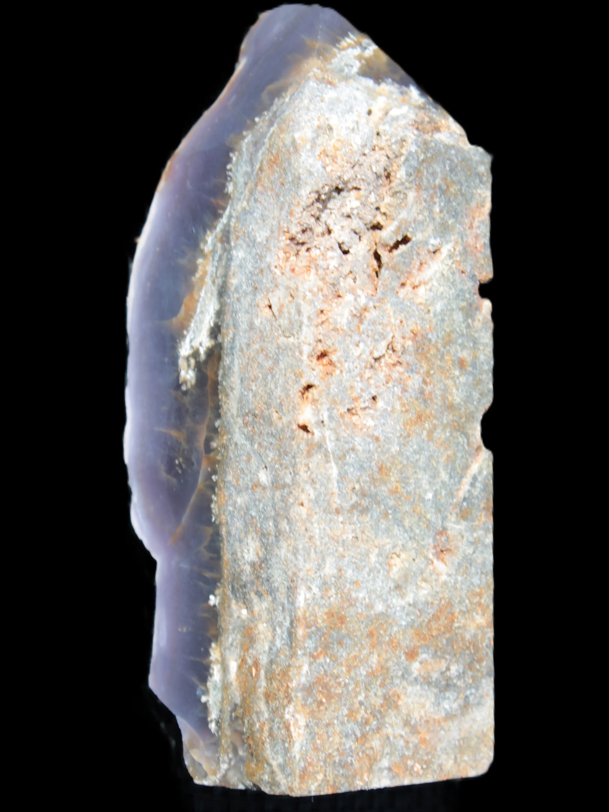 Purple Grape Chalcedony obelisk 121mm 438g Rocks and Things