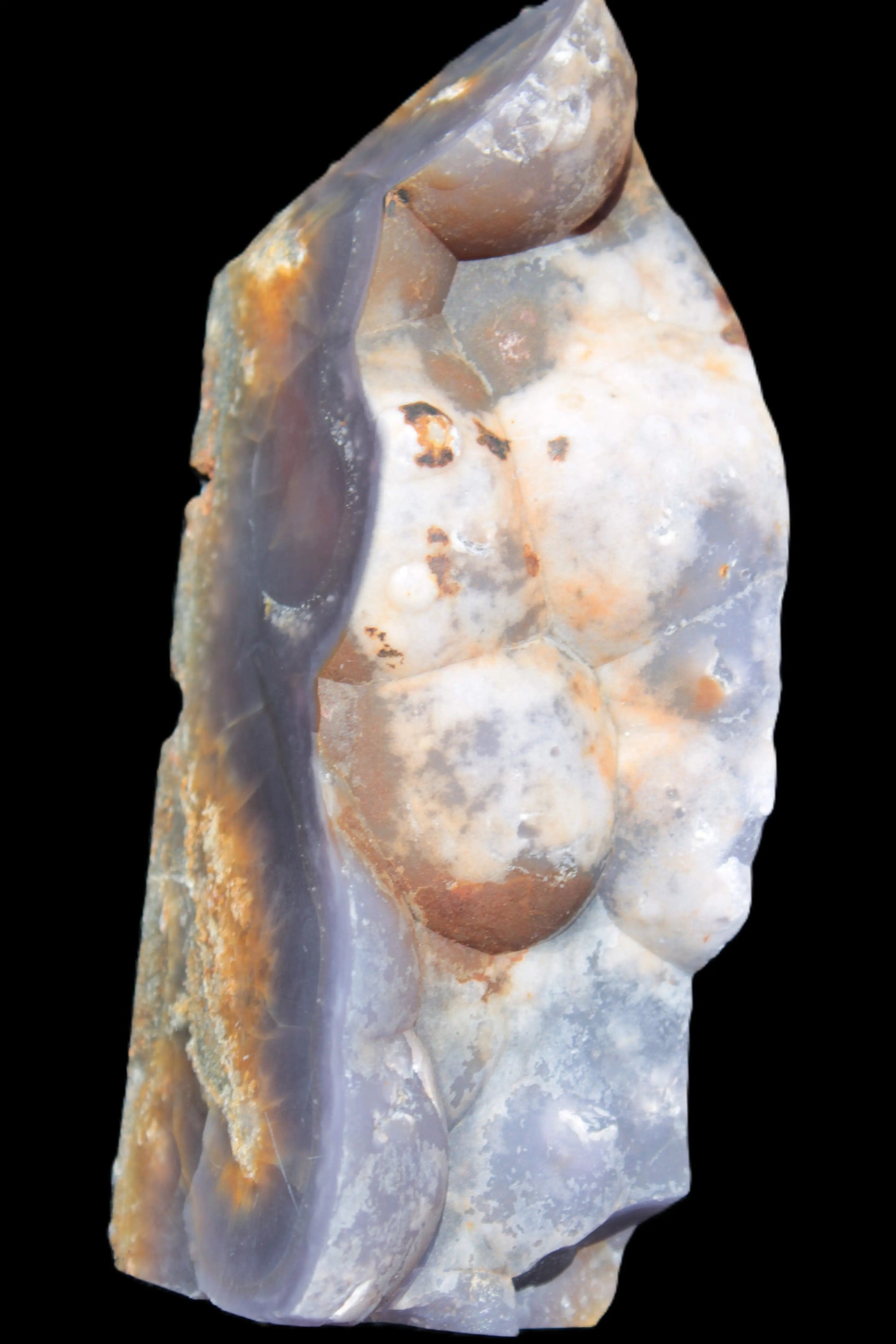 Purple Grape Chalcedony obelisk 121mm 438g Rocks and Things