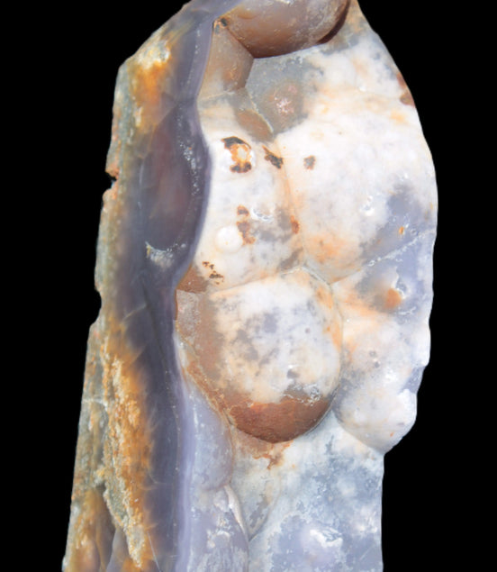 Purple Grape Chalcedony obelisk 121mm 438g Rocks and Things