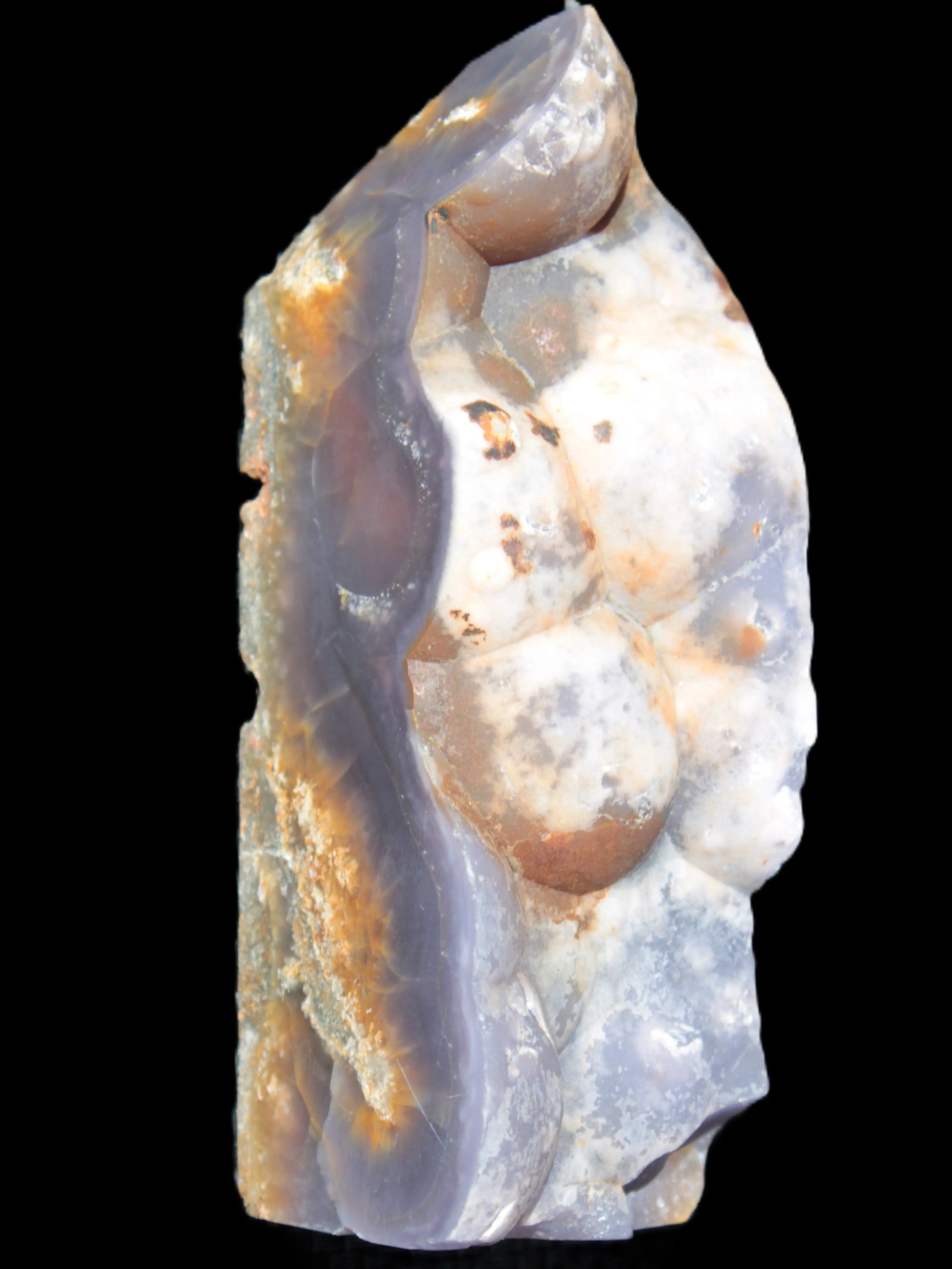 Purple Grape Chalcedony obelisk 121mm 438g Rocks and Things