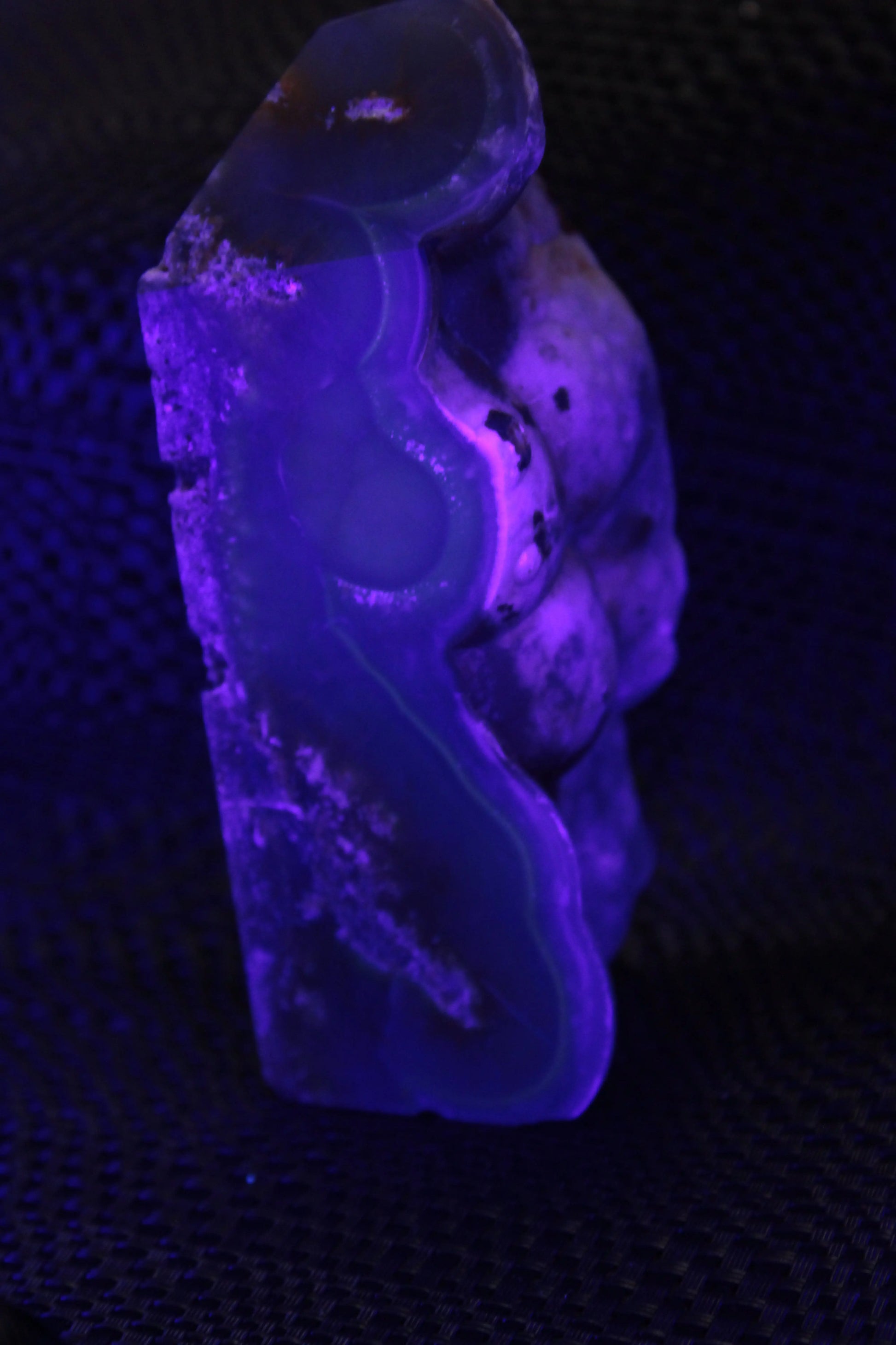 Purple Grape Chalcedony obelisk 121mm 438g Rocks and Things