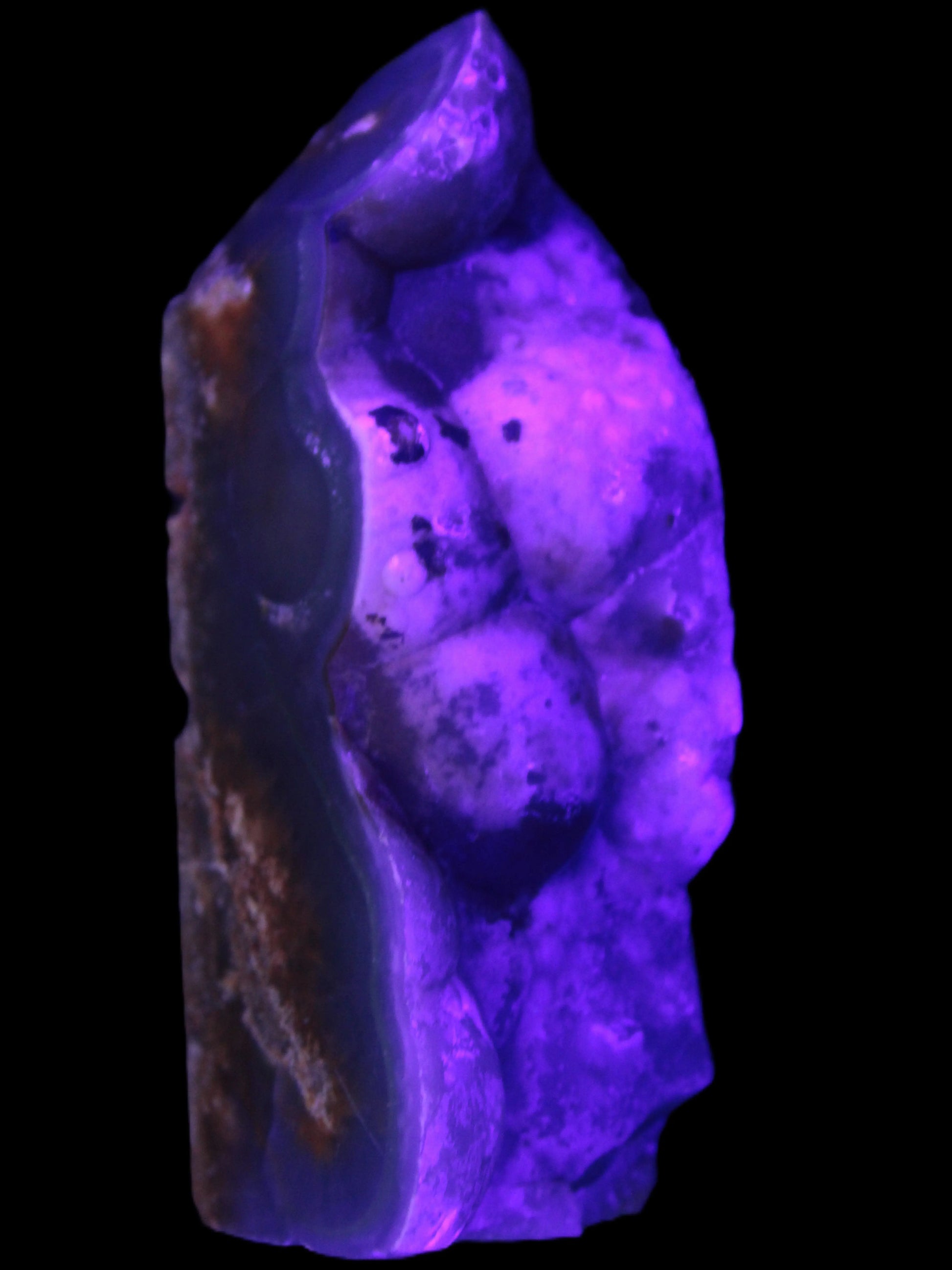 Purple Grape Chalcedony obelisk 121mm 438g Rocks and Things