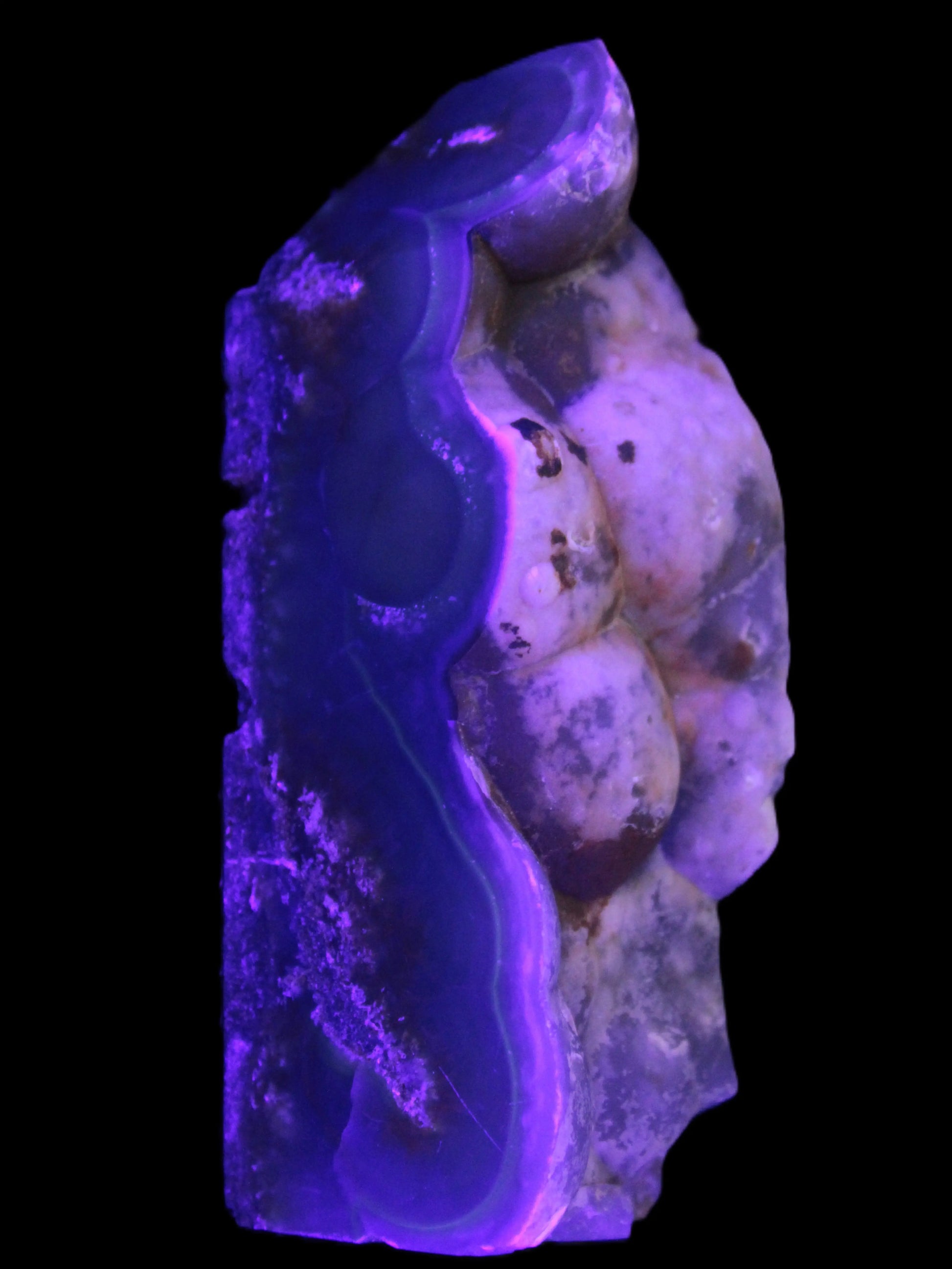 Purple Grape Chalcedony obelisk 121mm 438g Rocks and Things
