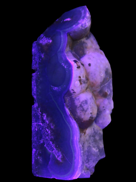 Purple Grape Chalcedony obelisk 121mm 438g Rocks and Things