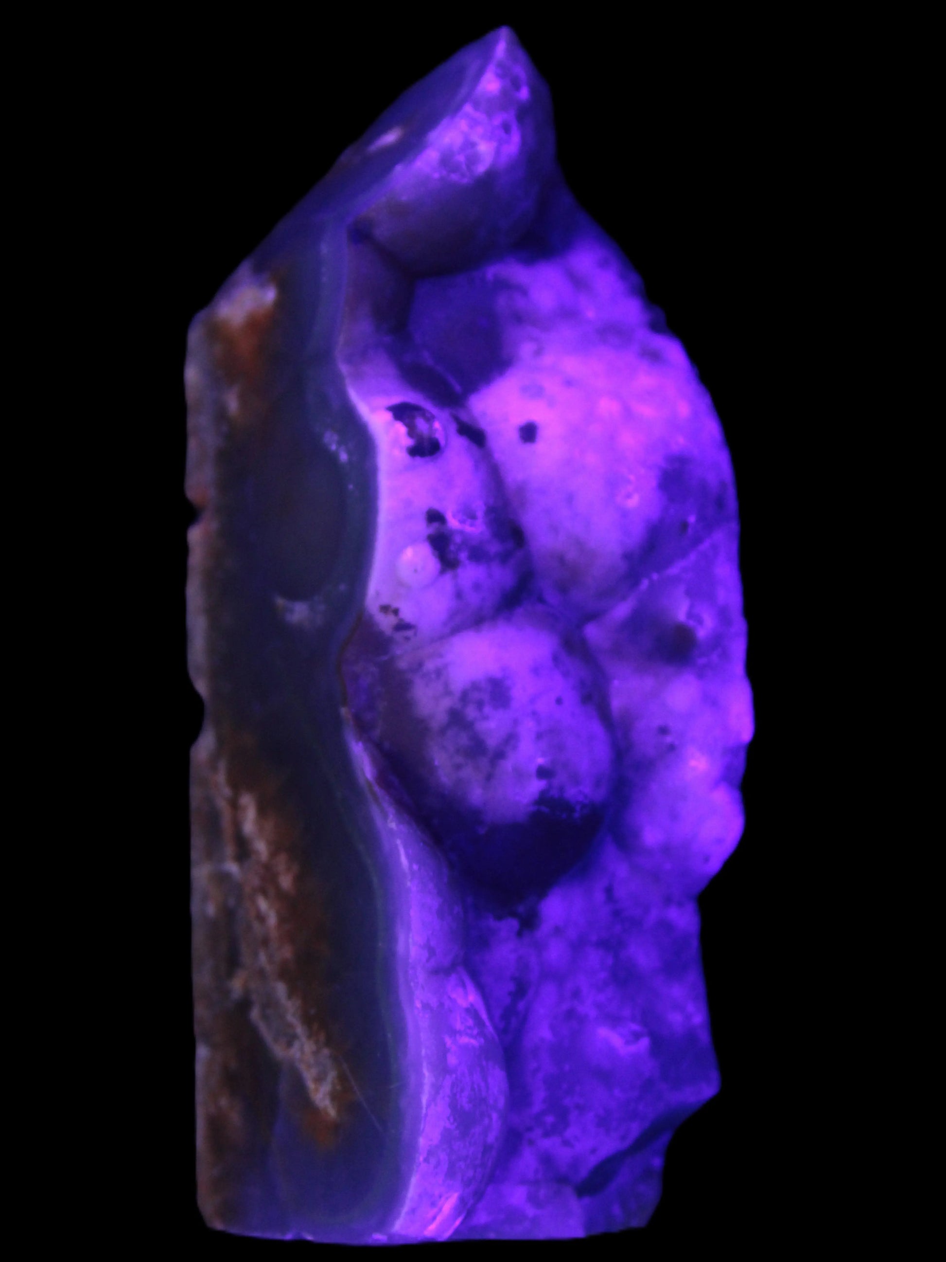 Purple Grape Chalcedony obelisk 121mm 438g Rocks and Things