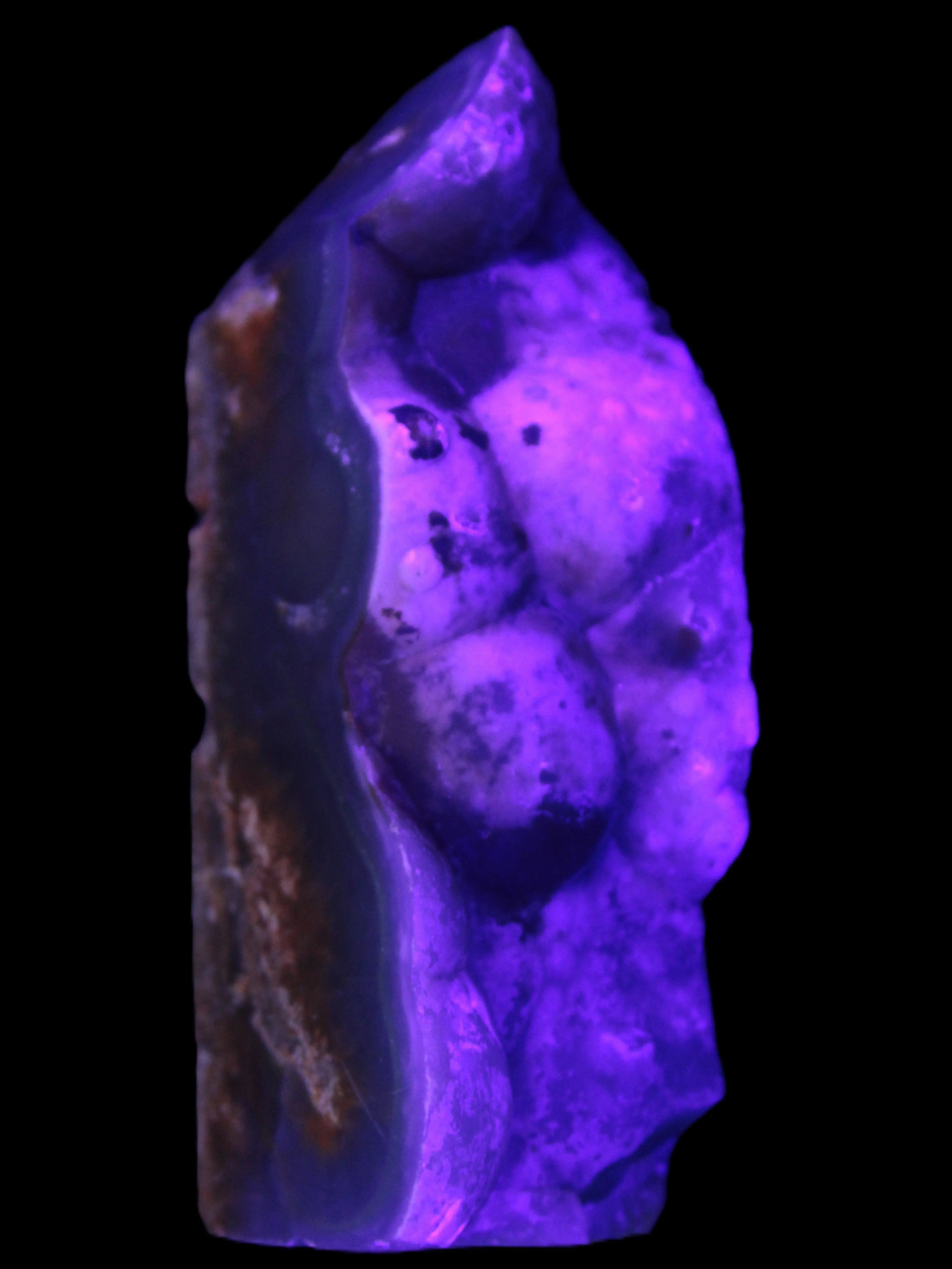 Purple Grape Chalcedony obelisk 121mm 438g Rocks and Things