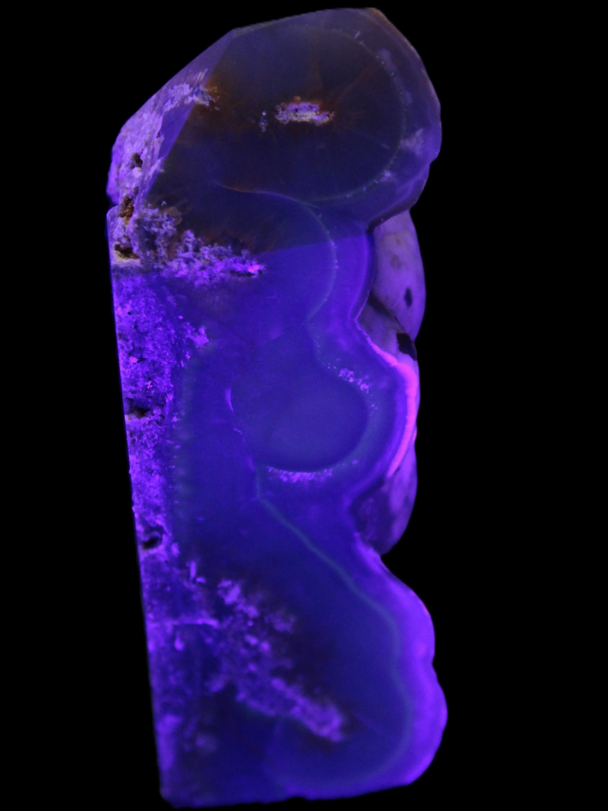 Purple Grape Chalcedony obelisk 121mm 438g Rocks and Things