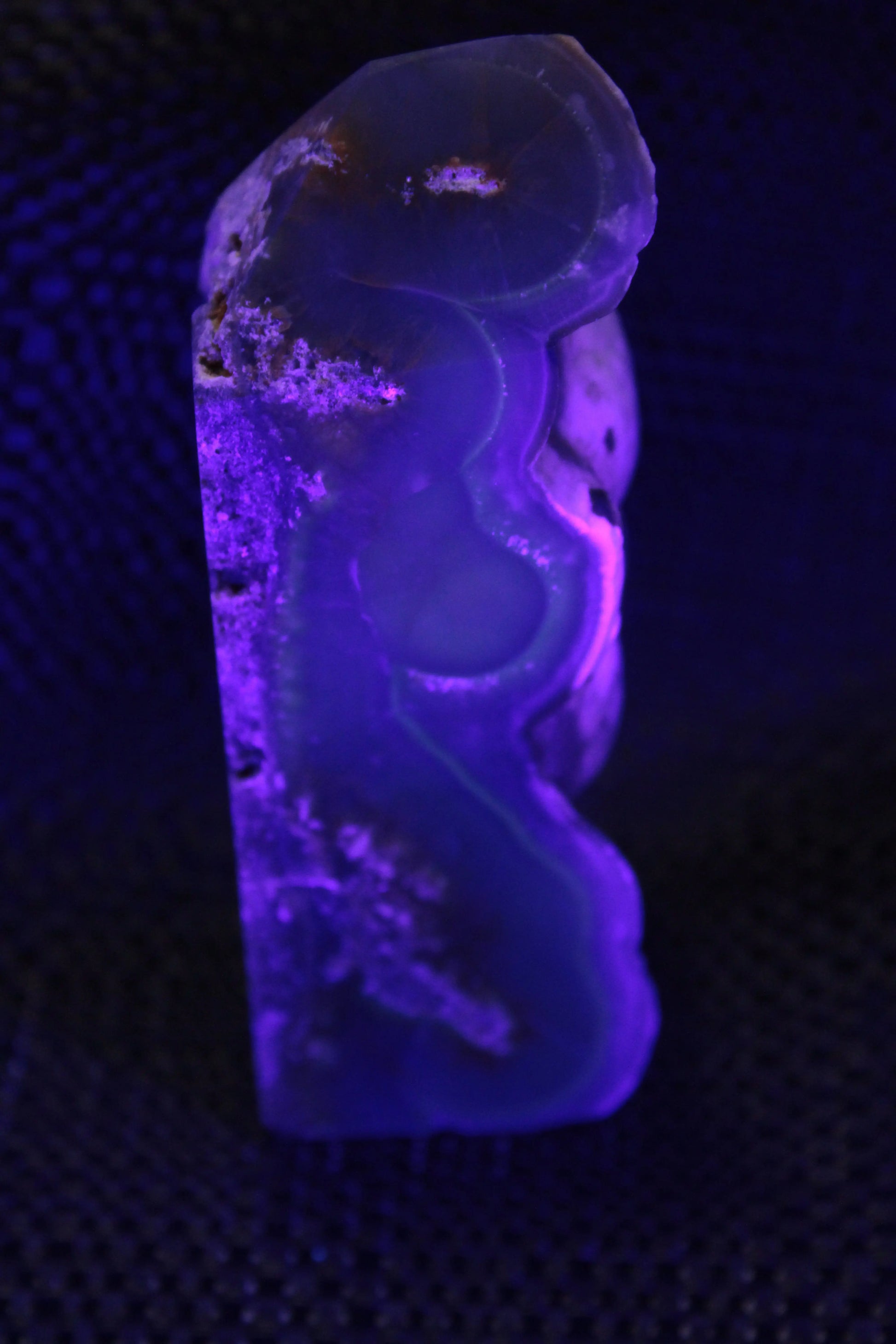 Purple Grape Chalcedony obelisk 121mm 438g Rocks and Things