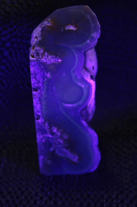 Purple Grape Chalcedony obelisk 121mm 438g Rocks and Things