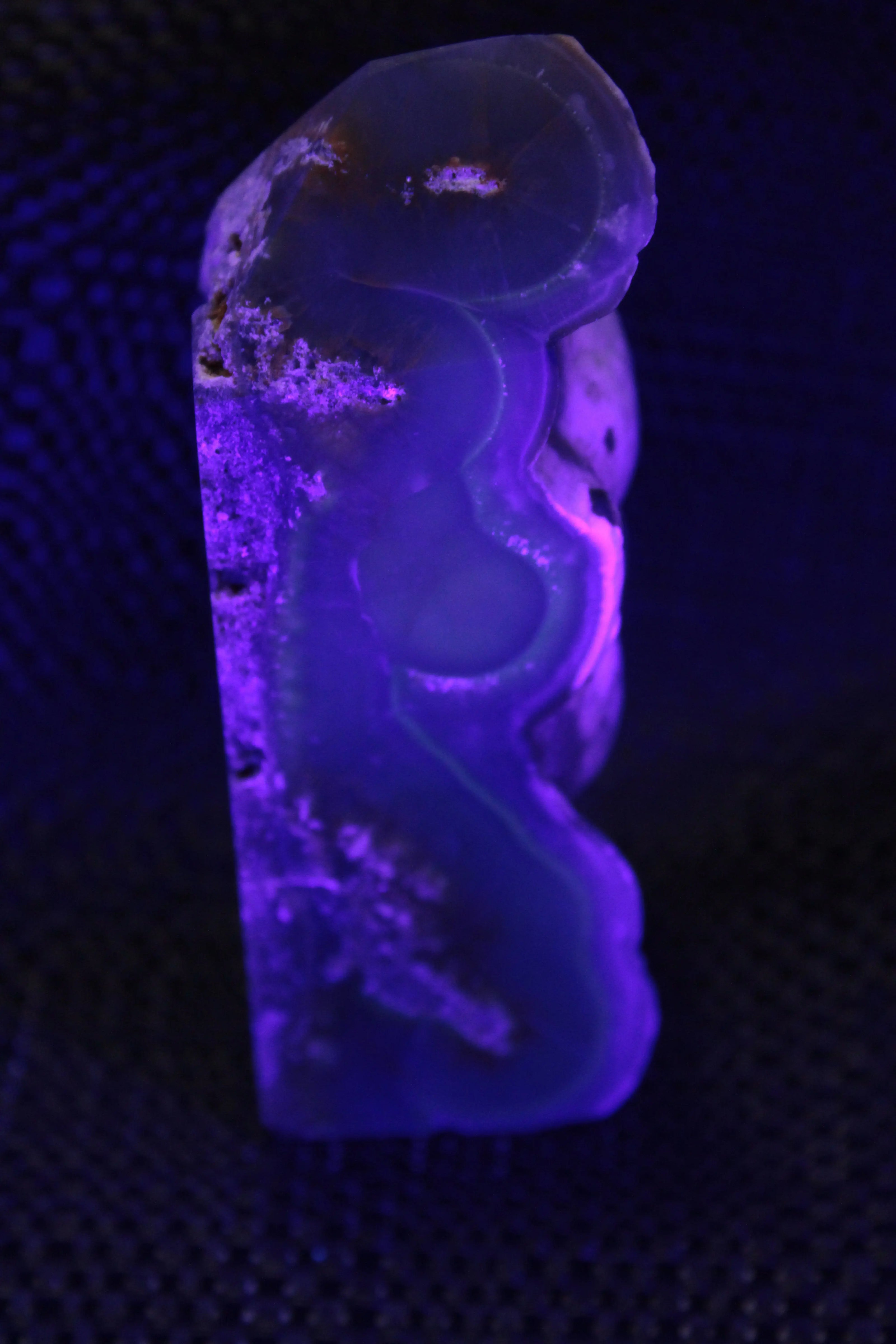 Purple Grape Chalcedony obelisk 121mm 438g Rocks and Things