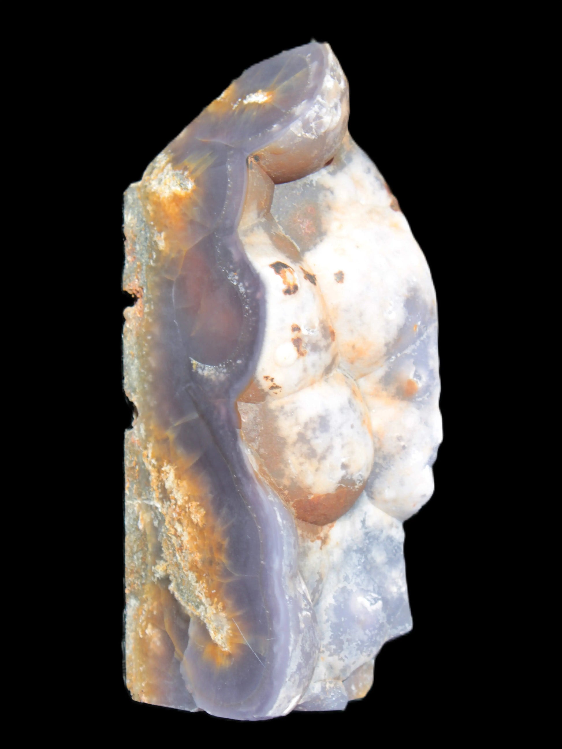 Purple Grape Chalcedony obelisk 121mm 438g Rocks and Things