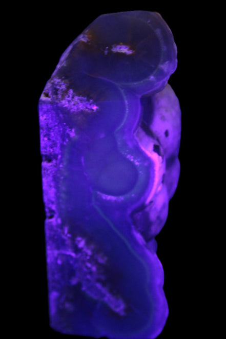Purple Grape Chalcedony obelisk 121mm 438g Rocks and Things