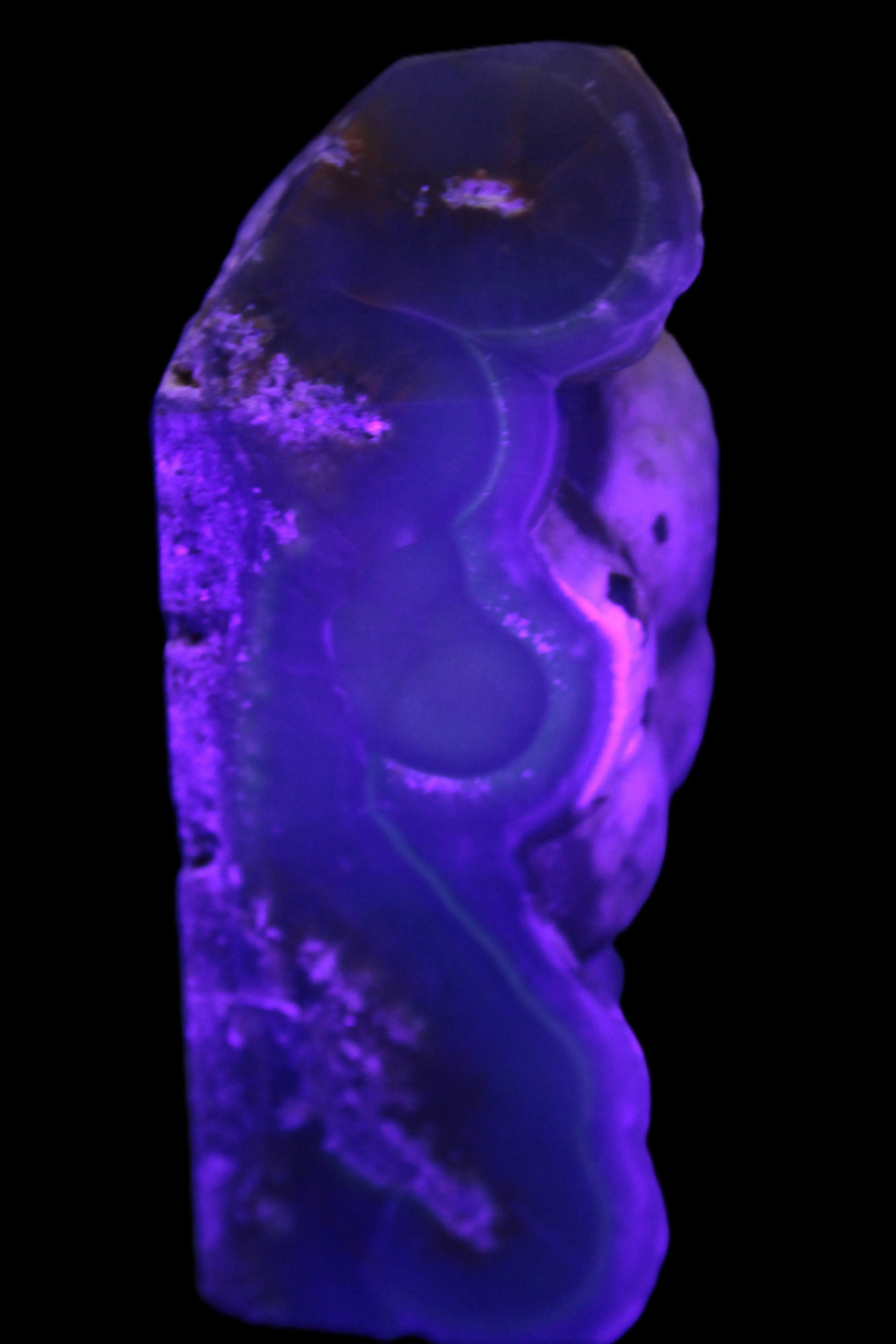 Purple Grape Chalcedony obelisk 121mm 438g Rocks and Things