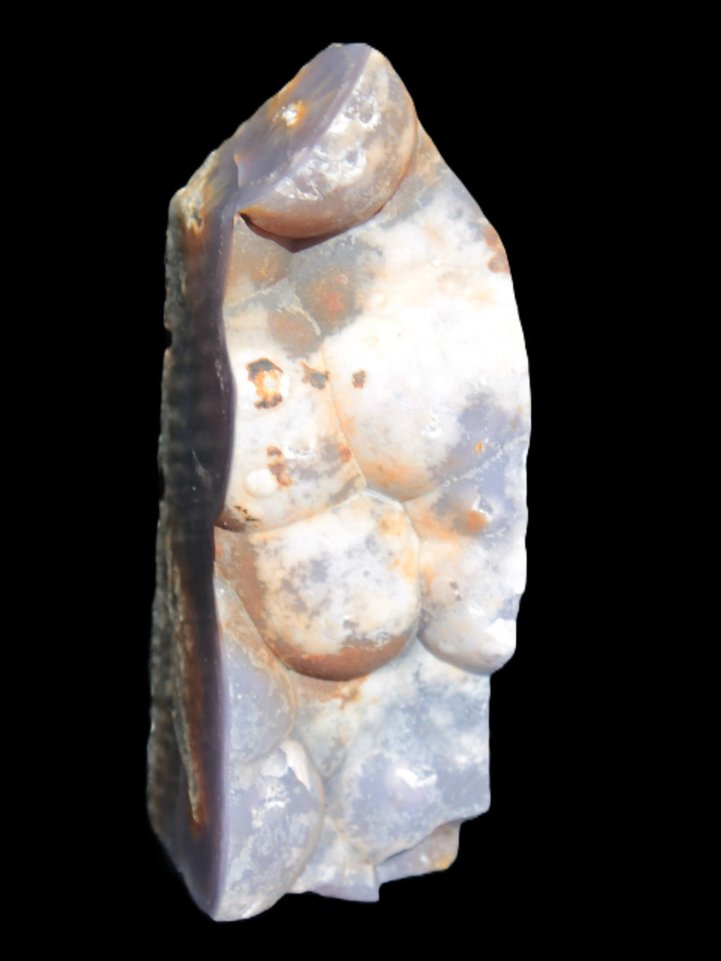 Purple Grape Chalcedony obelisk 121mm 438g Rocks and Things