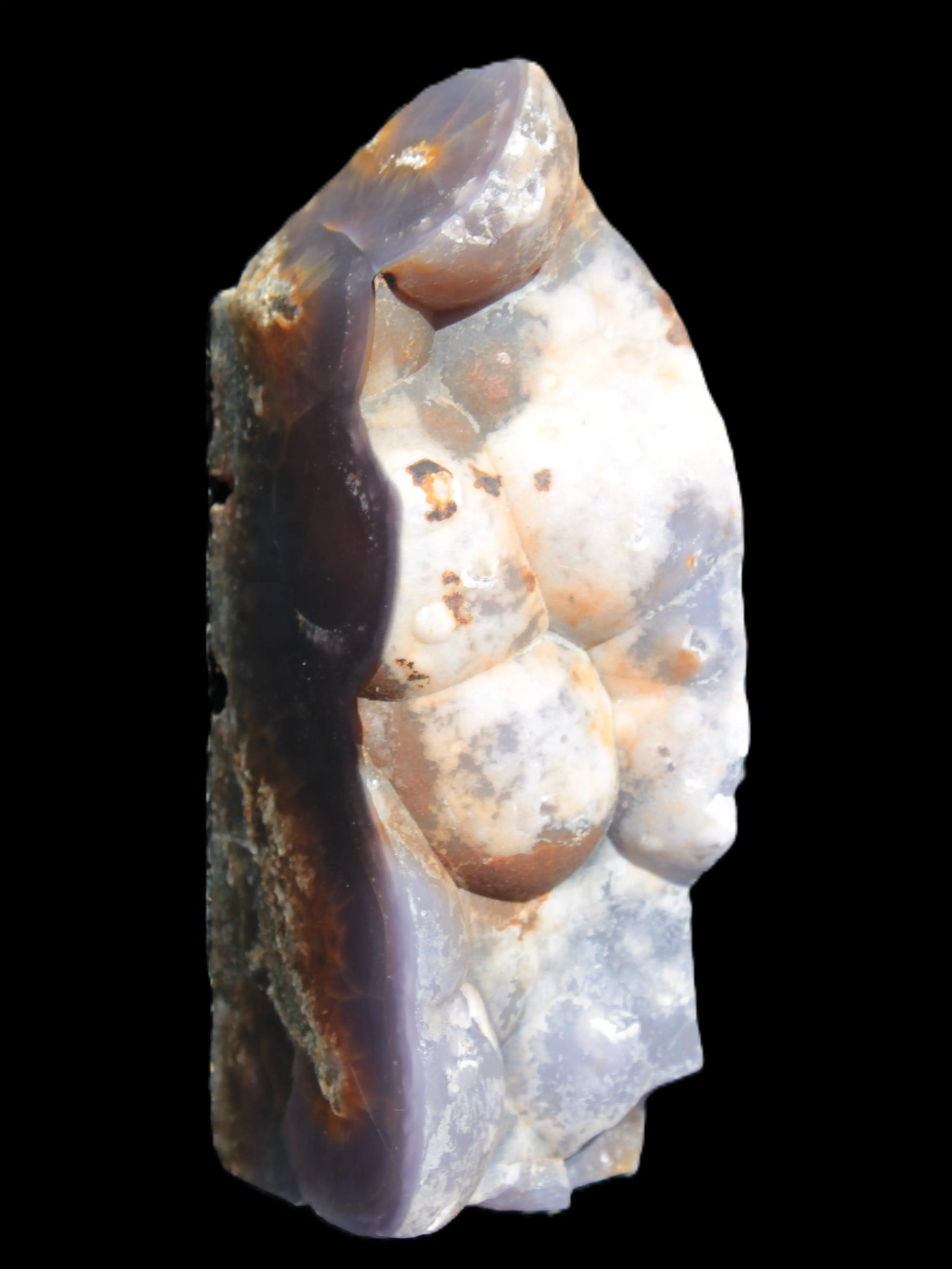 Purple Grape Chalcedony obelisk 121mm 438g Rocks and Things