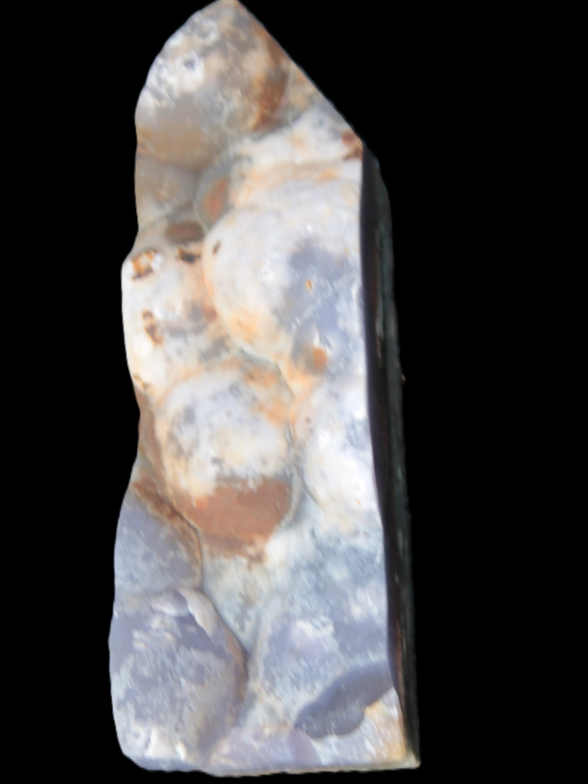 Purple Grape Chalcedony obelisk 121mm 438g Rocks and Things